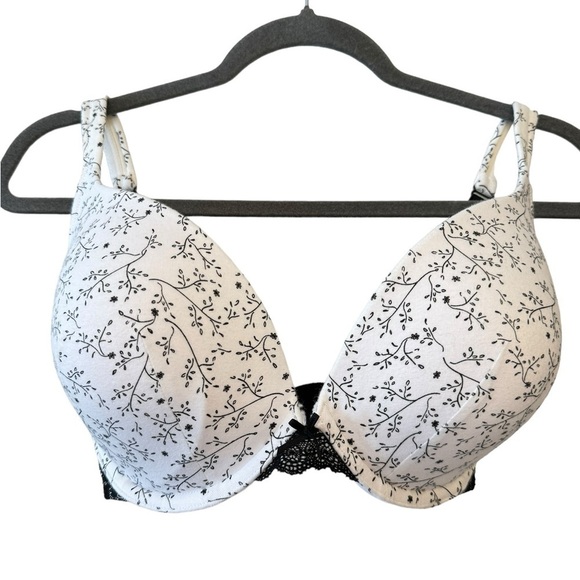 Cacique Cotton Plunge Bra Size 32G - Picture 3 of 9